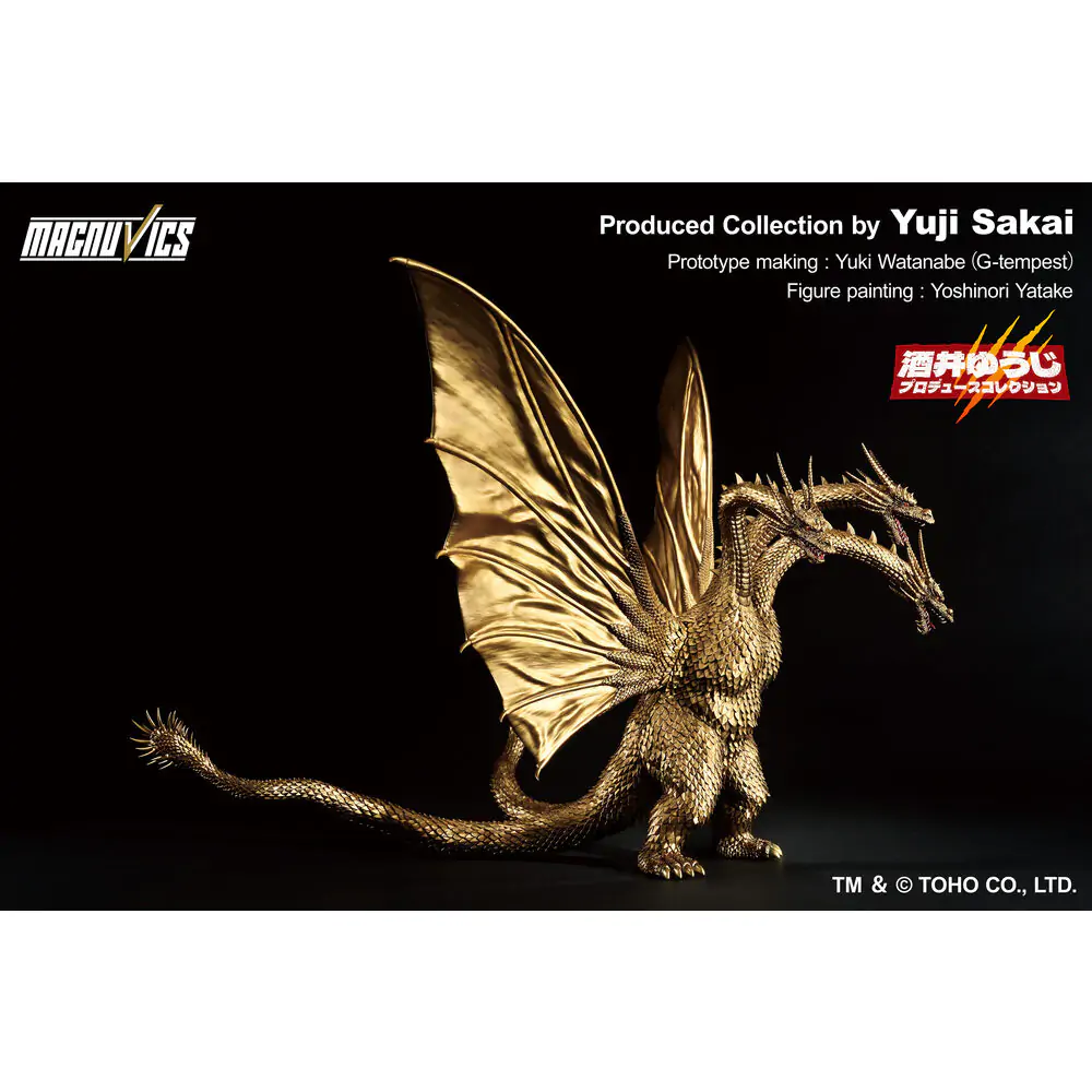 Godzilla VS King Ghidorah - Ghidorah 1991 Ichibansho figurka 27 cm fotografii produktu