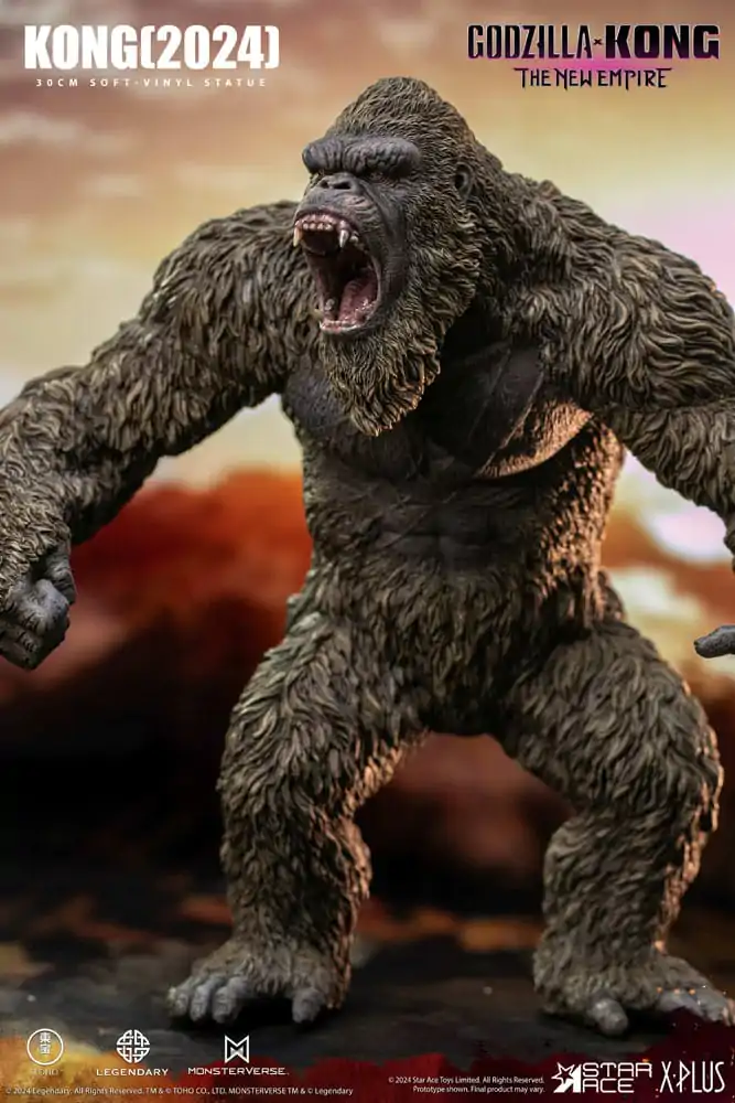 Godzilla vs. Kong: The New Empire Soft Vinyl Statue Kong 30 cm Měkká vinylová soška fotografii produktu