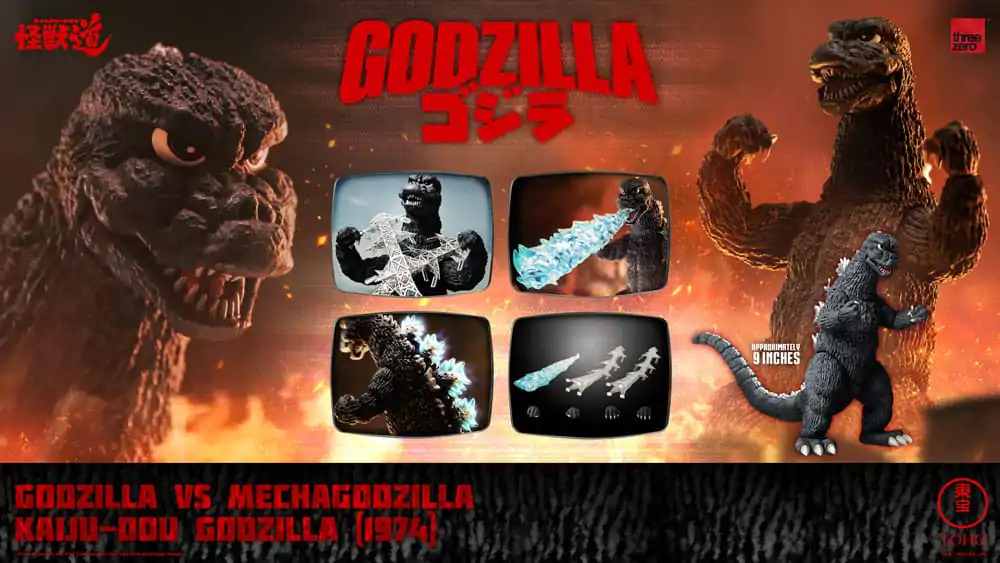 Godzilla vs. Mechagodzilla (1974) Akční figurka Kaiju-Dou Godzilla (1974) 23 cm fotografii produktu