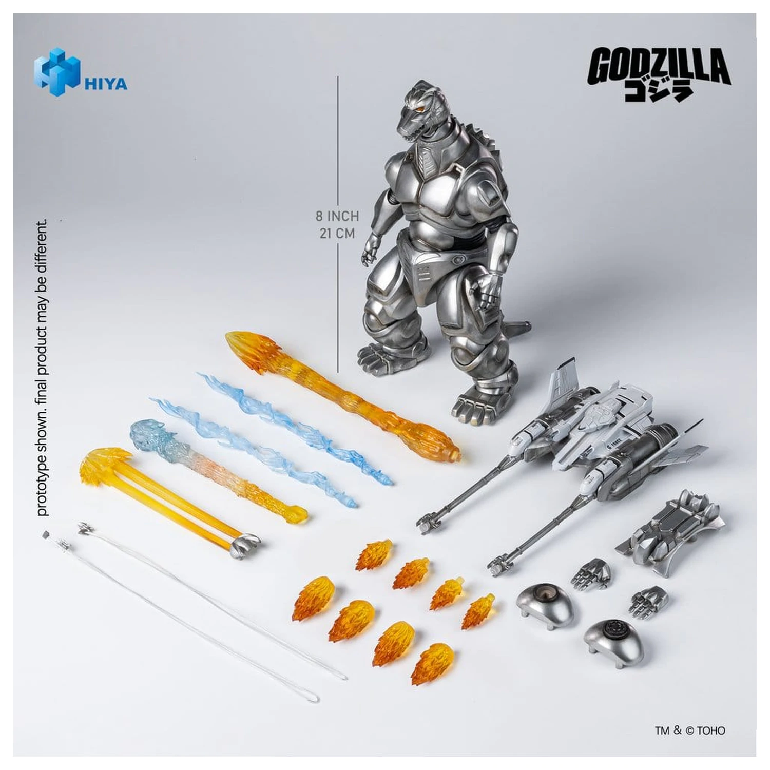 Godzilla vs. Mechagodzilla (1993) Exquisite Basic akční figurka Super Mechagodzilla 21 cm fotografii produktu