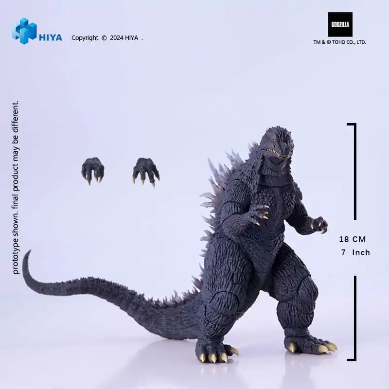 Godzilla vs. Mechagodzilla 2002 Exquisite Basic Akční figurka Godzilla 18 cm fotografii produktu