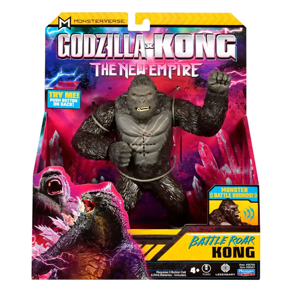 Godzilla x Kong: The New Empire Battle Roar Akční figurka Kong 18 cm fotografii produktu