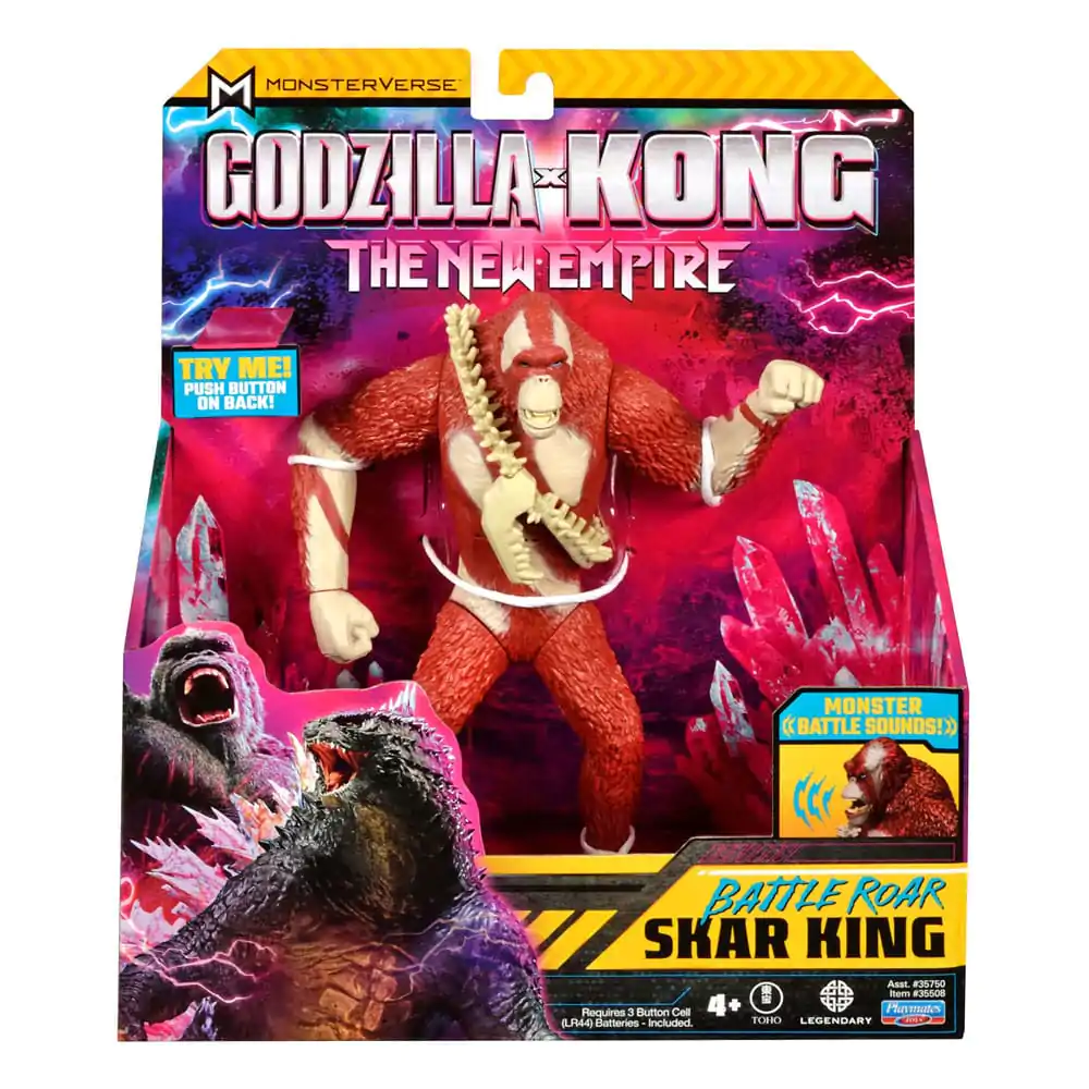 Godzilla x Kong: The New Empire Battle Roar Akční figurka Skar King 18 cm fotografii produktu