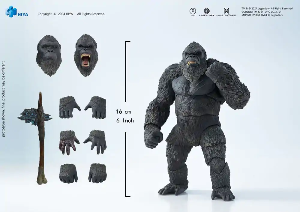 Godzilla x Kong: The New Empire Exquisite Basic Akční figurka Kong 16 cm fotografii produktu