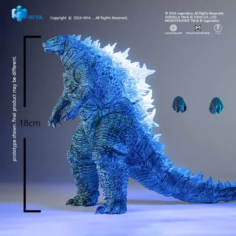 Godzilla x Kong: The New Empire Exquisite Basic akční figurka Energized Godzilla 18 cm fotografii produktu