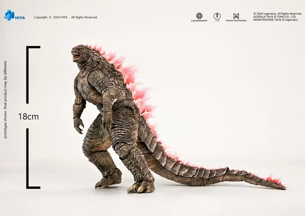 Godzilla x Kong: The New Empire Exquisite Basic akční figurka Godzilla Evolved Ver. 18 cm fotografii produktu