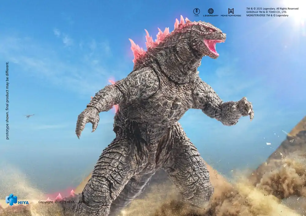Godzilla x Kong The New Empire Exquisite Basic Akční figurka Heat Ray Godzilla Evolved Ver. 18 cm fotografii produktu