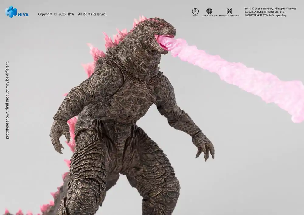 Godzilla x Kong The New Empire Exquisite Basic Akční figurka Heat Ray Godzilla Evolved Ver. 18 cm fotografii produktu