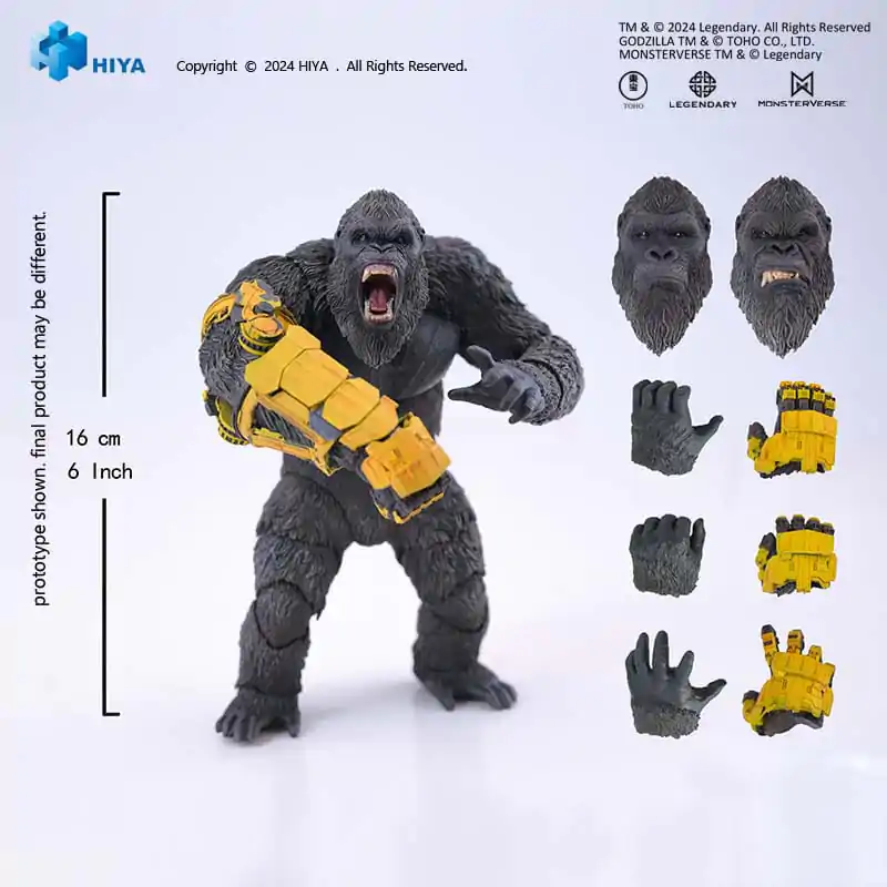 Godzilla x Kong: The New Empire Exquisite Basic Akční figurka Kong B.E.A.S.T. Glove Ver. 16 cm fotografii produktu