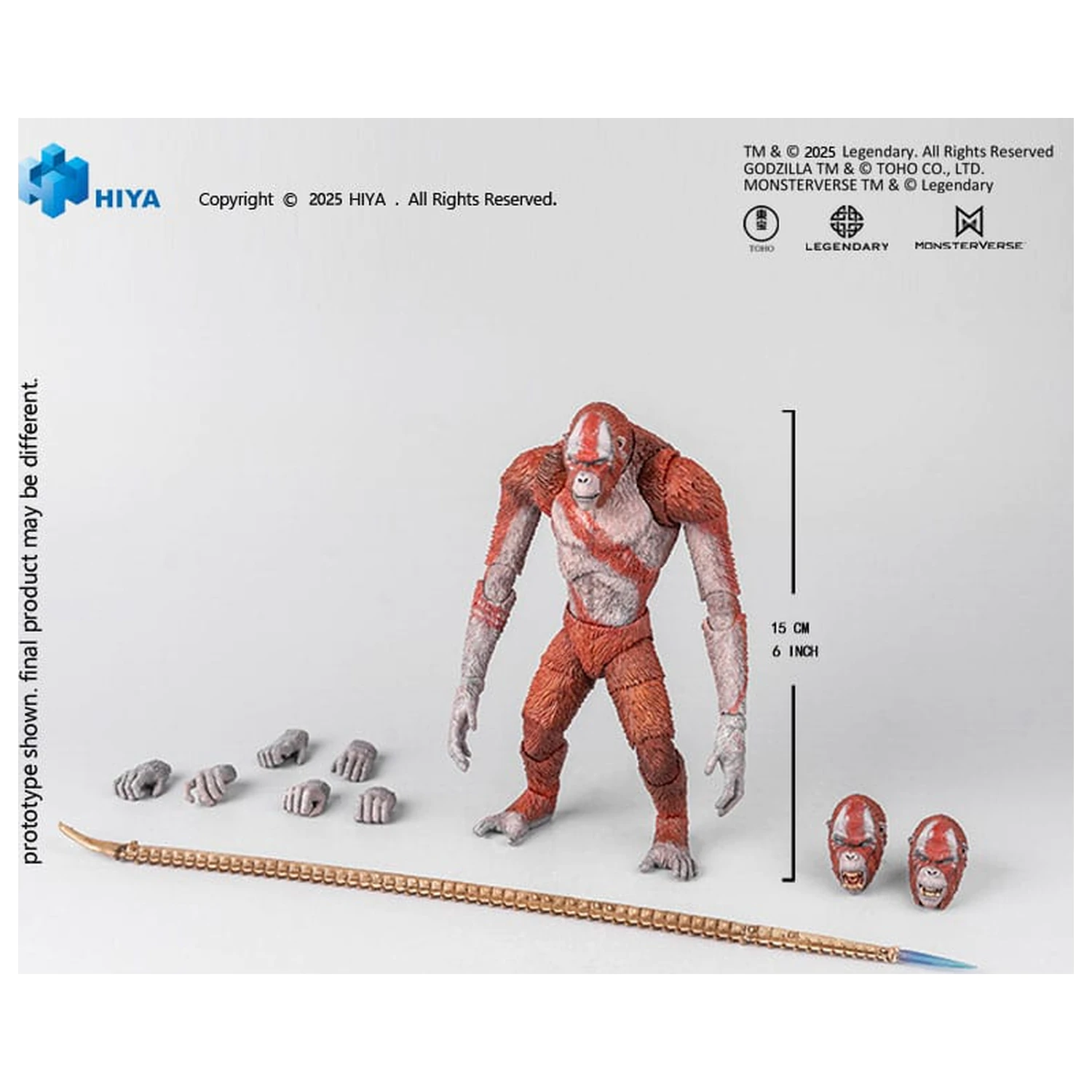 Godzilla x Kong The New Empire Exquisite Basic akční figurka Skar King 15 cm fotografii produktu