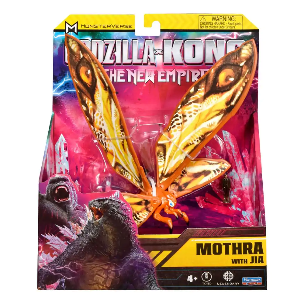 Godzilla x Kong: The New Empire Akční figurka Mothra s Jiva 15 cm fotografii produktu