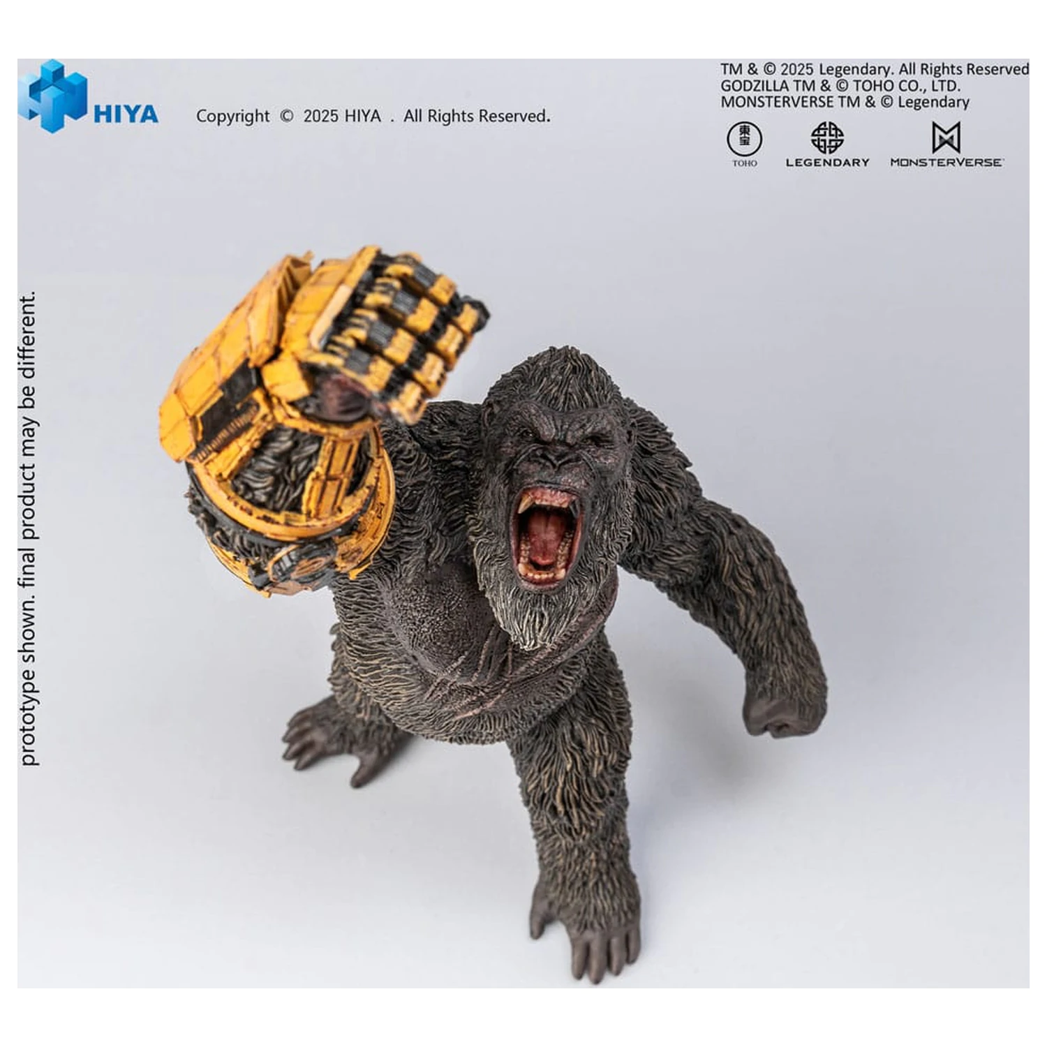 Godzilla x Kong The New Empire Stylist Series PVC socha Kong B.E.A.S.T. Glove verze 22 cm fotografii produktu