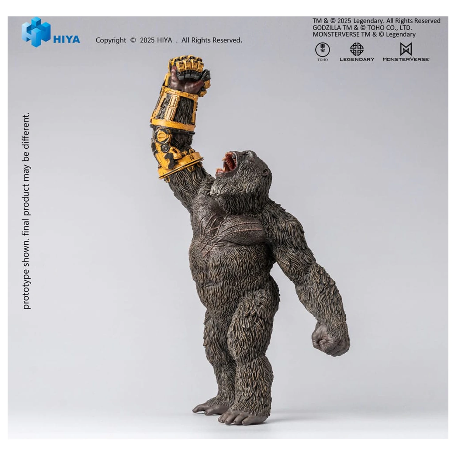 Godzilla x Kong The New Empire Stylist Series PVC socha Kong B.E.A.S.T. Glove verze 22 cm fotografii produktu