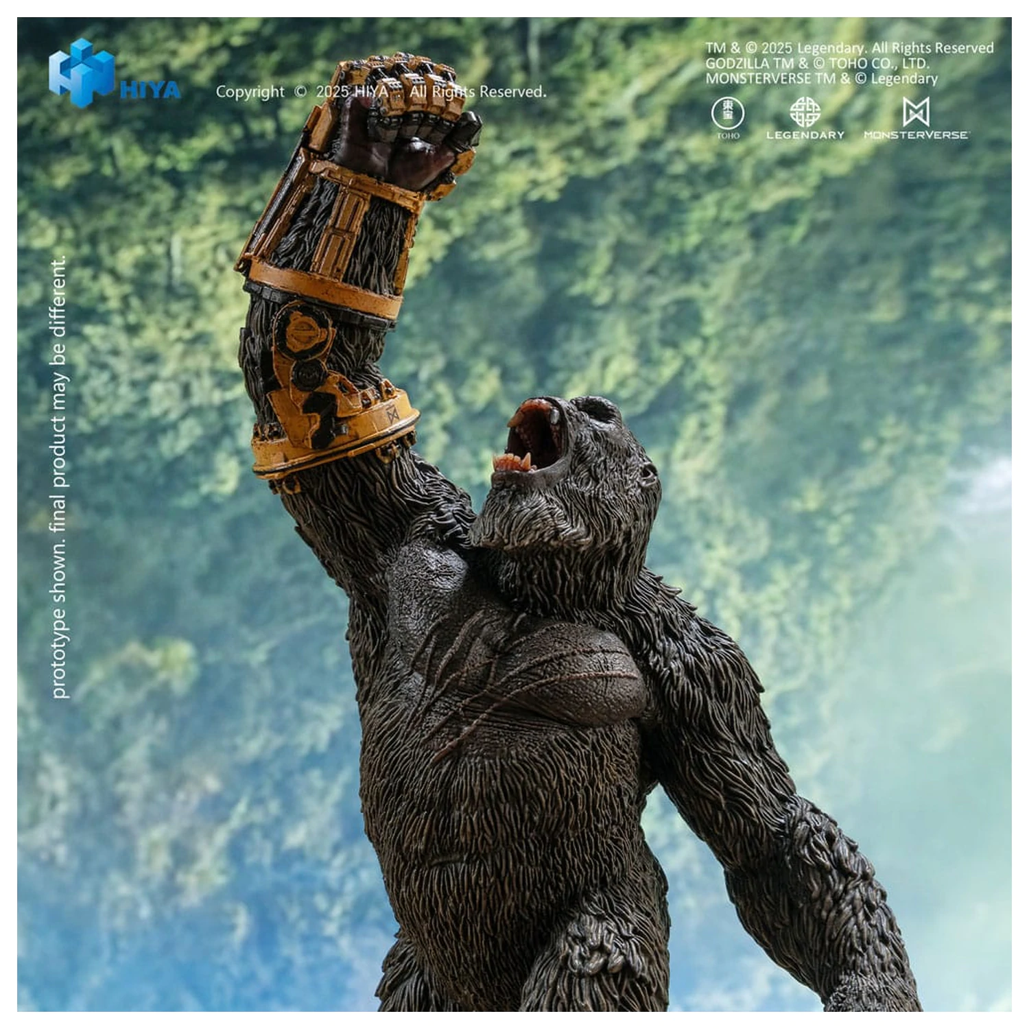 Godzilla x Kong The New Empire Stylist Series PVC socha Kong B.E.A.S.T. Glove verze 22 cm fotografii produktu