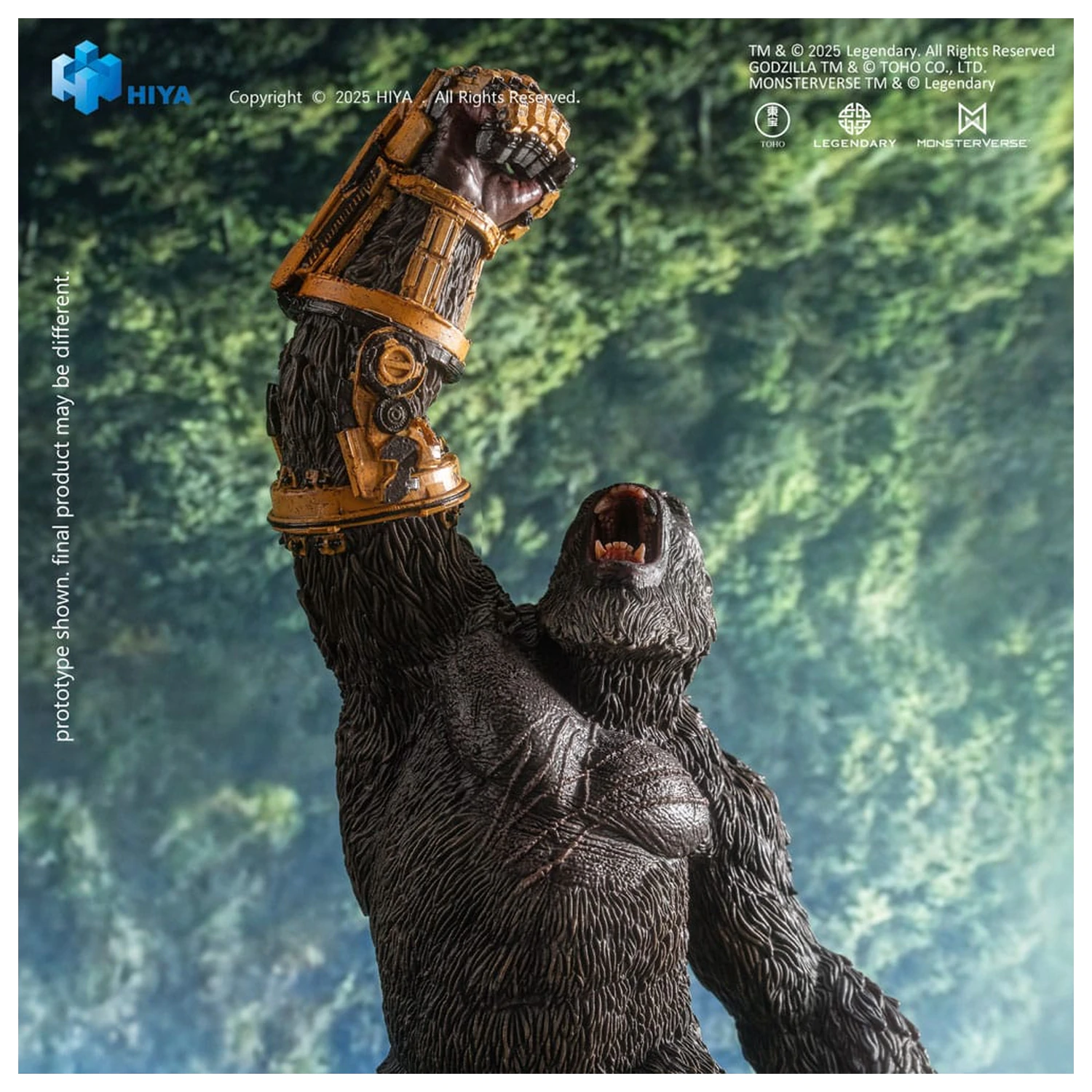 Godzilla x Kong The New Empire Stylist Series PVC socha Kong B.E.A.S.T. Glove verze 22 cm fotografii produktu