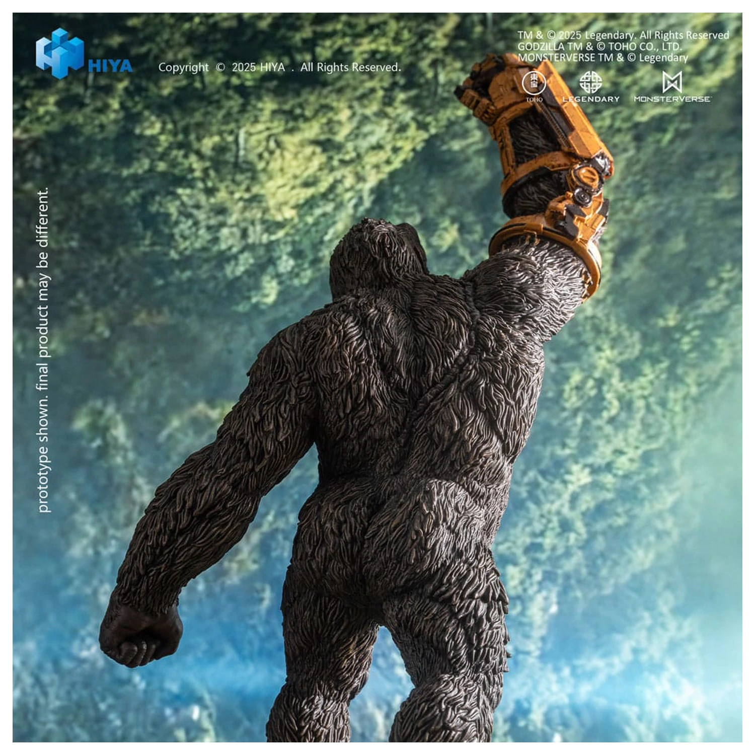 Godzilla x Kong The New Empire Stylist Series PVC socha Kong B.E.A.S.T. Glove verze 22 cm fotografii produktu