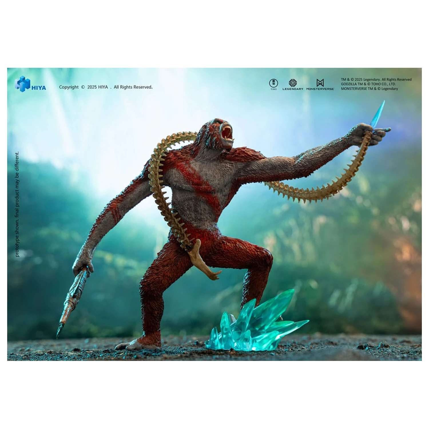 Godzilla x Kong The New Empire Stylist Series PVC socha Skar King 15 cm fotografii produktu
