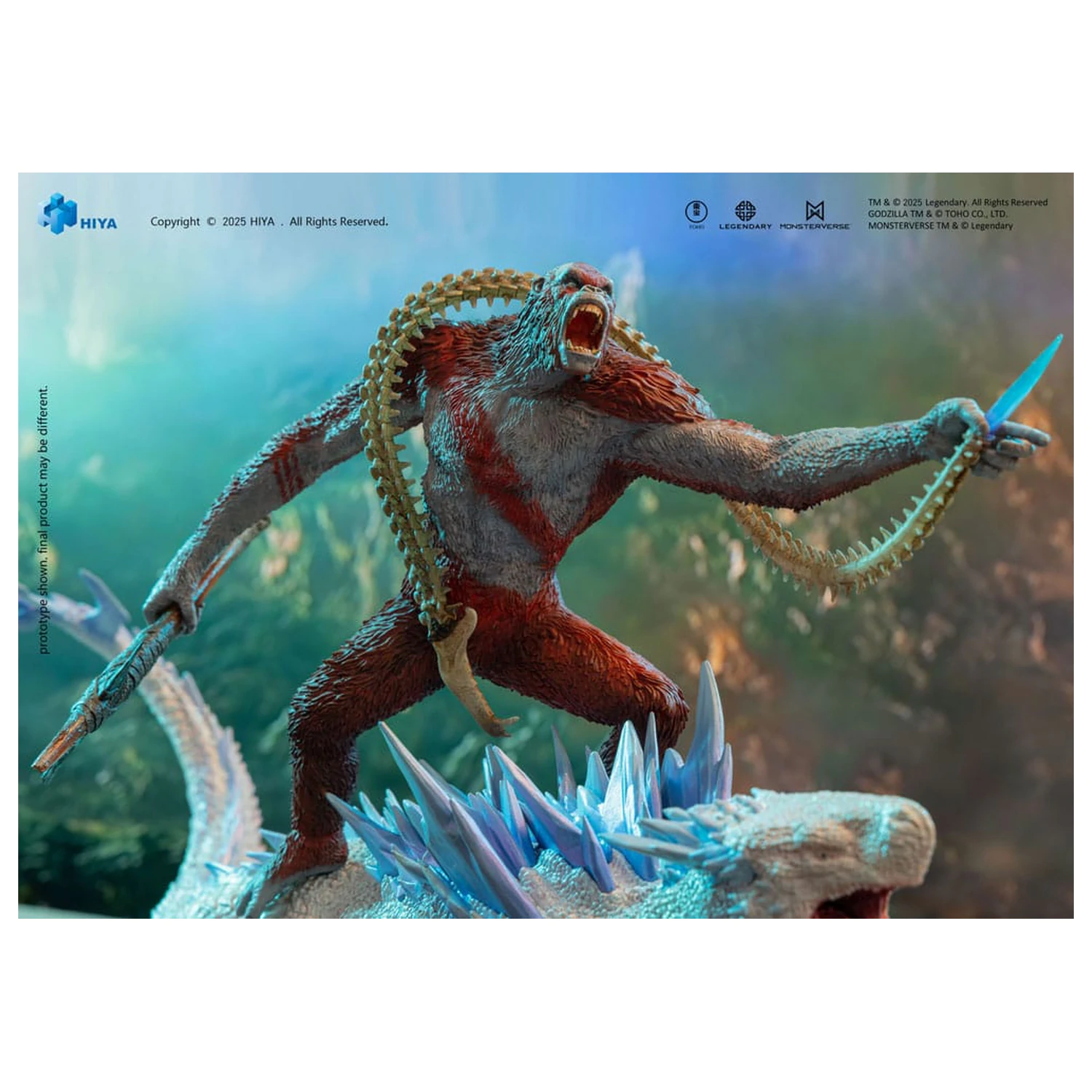 Godzilla x Kong The New Empire Stylist Series PVC socha Skar King 15 cm fotografii produktu