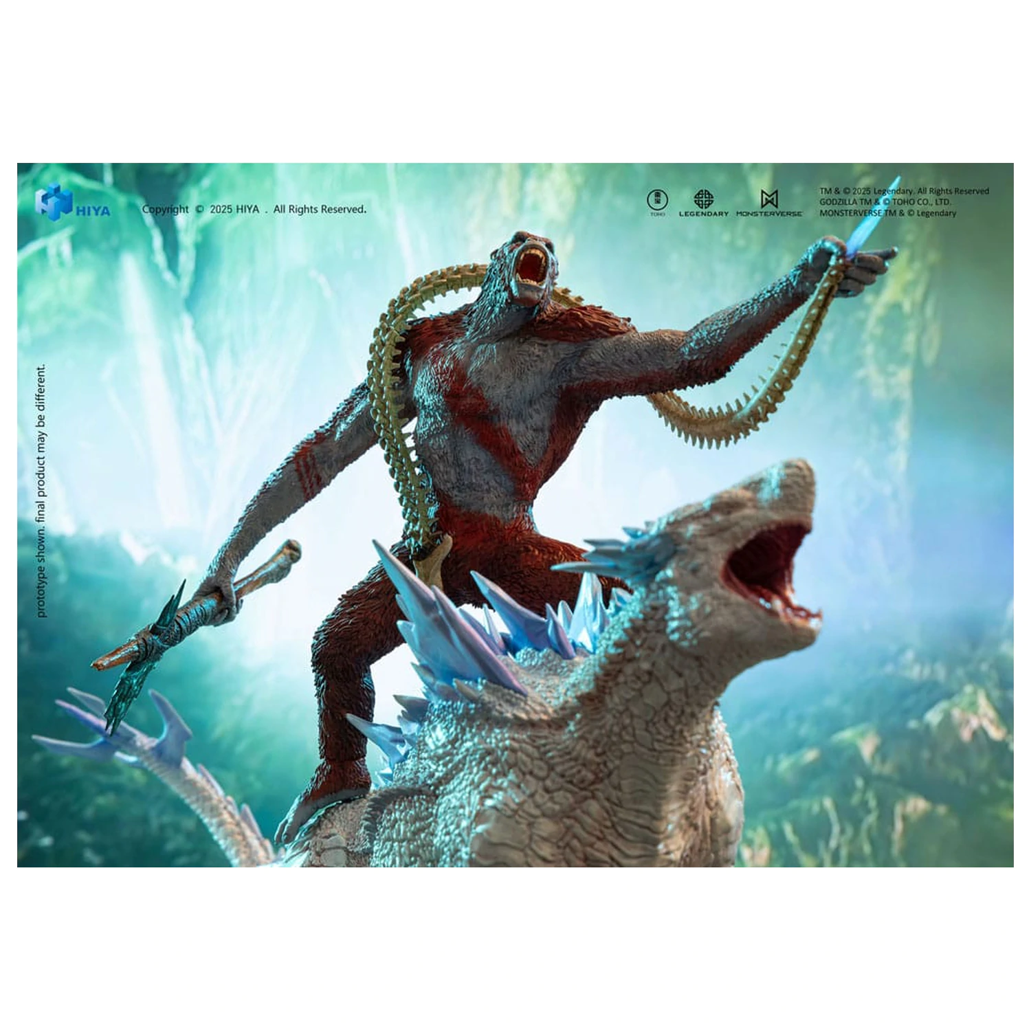 Godzilla x Kong The New Empire Stylist Series PVC socha Skar King 15 cm fotografii produktu