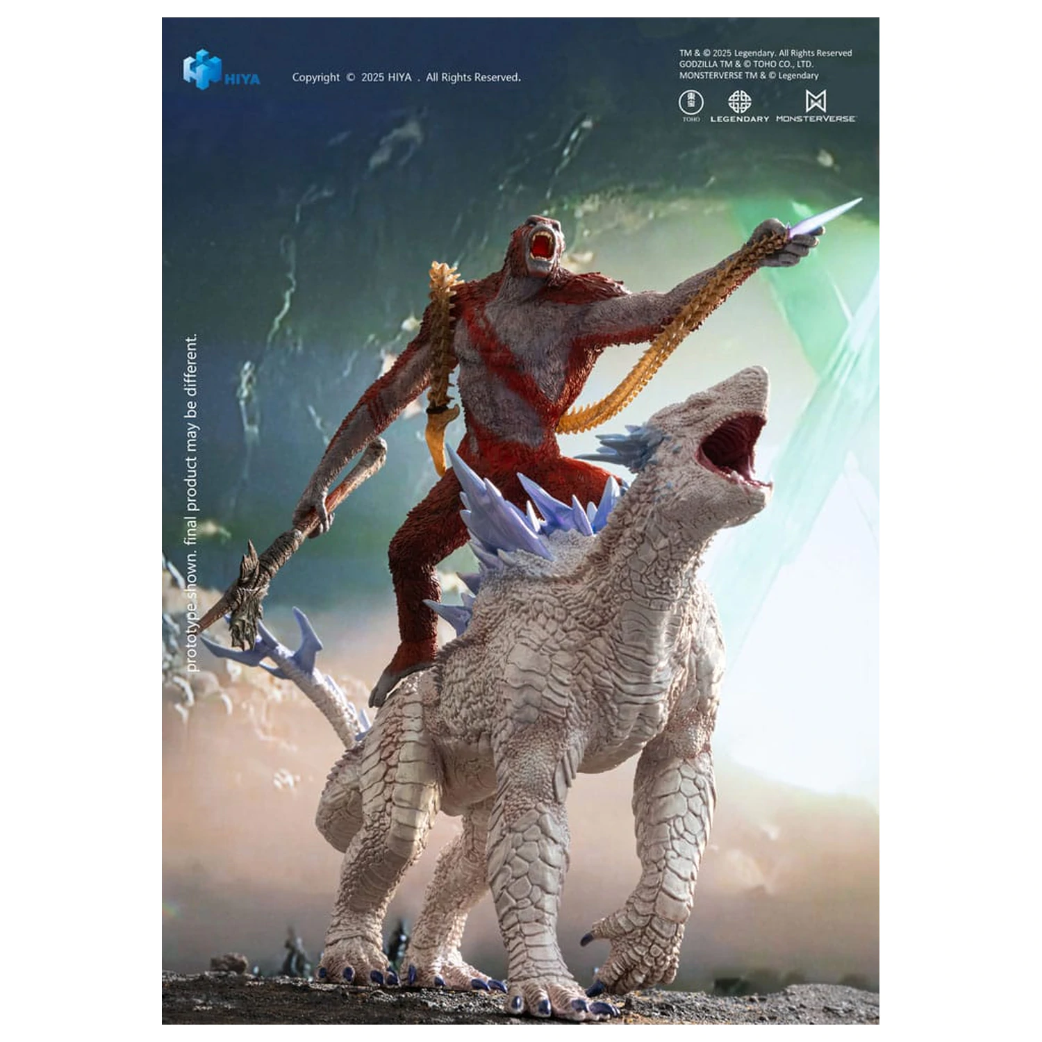 Godzilla x Kong The New Empire Stylist Series PVC socha Skar King 15 cm fotografii produktu