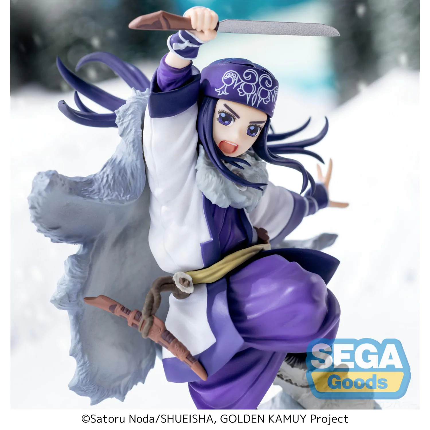 Golden Kamuy Xross Link Anime PVC socha Asirpa 11 cm fotografii produktu