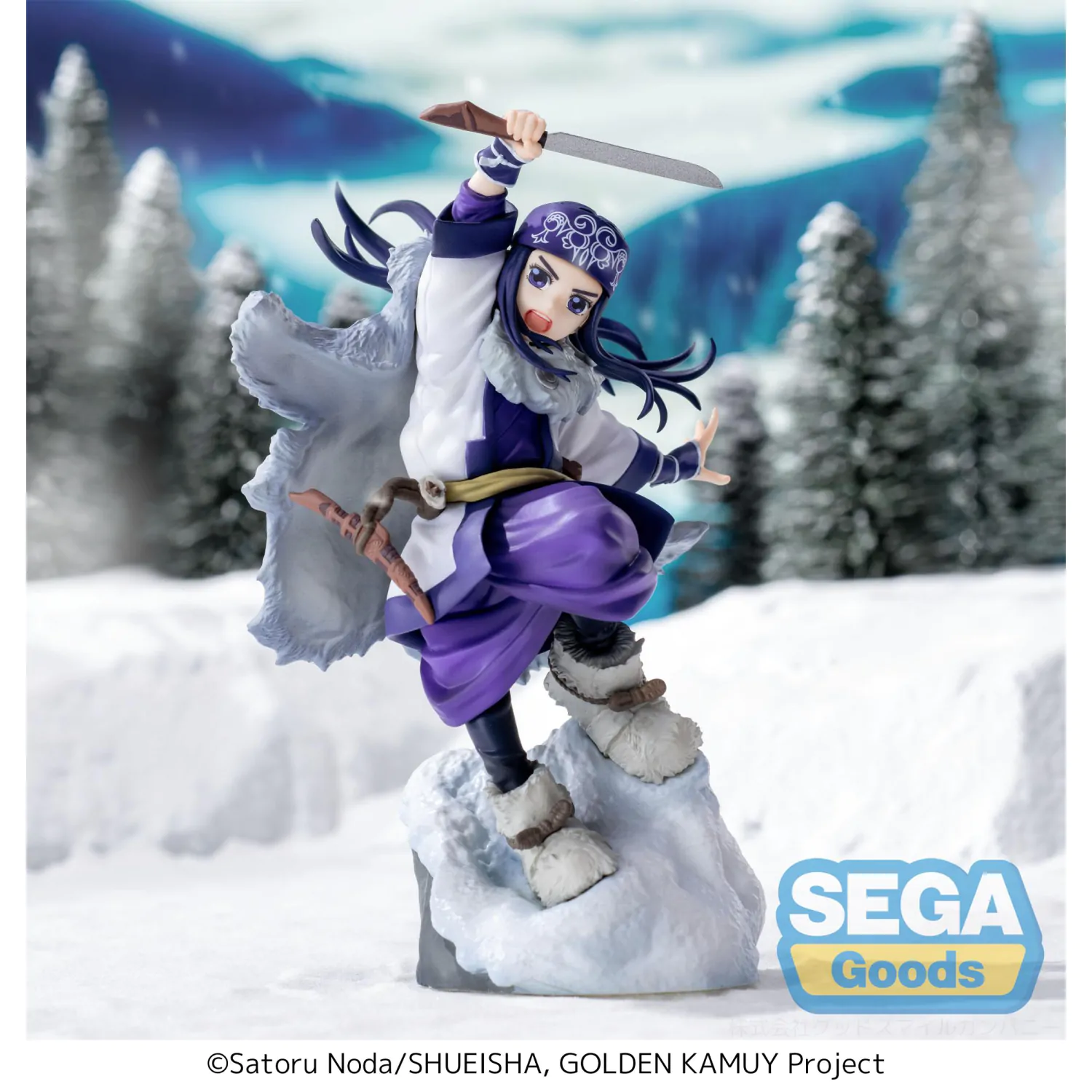 Golden Kamuy Xross Link Anime PVC socha Asirpa 11 cm fotografii produktu