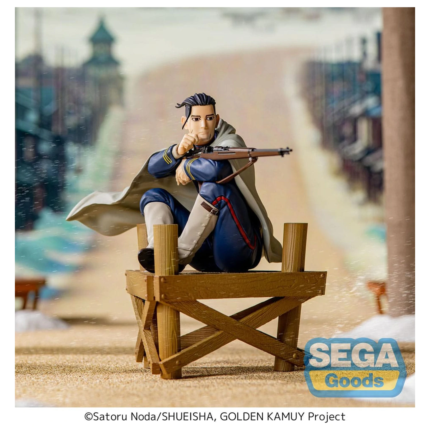 Golden Kamuy Xross Link Anime PVC Soška Hyakunosuke Ogata 13 cm fotografii produktu