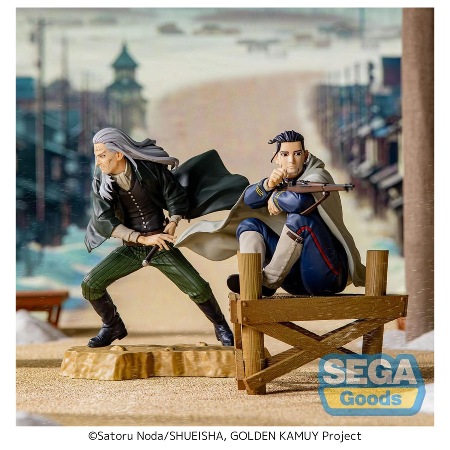 Golden Kamuy Xross Link Anime PVC Soška Hyakunosuke Ogata 13 cm fotografii produktu