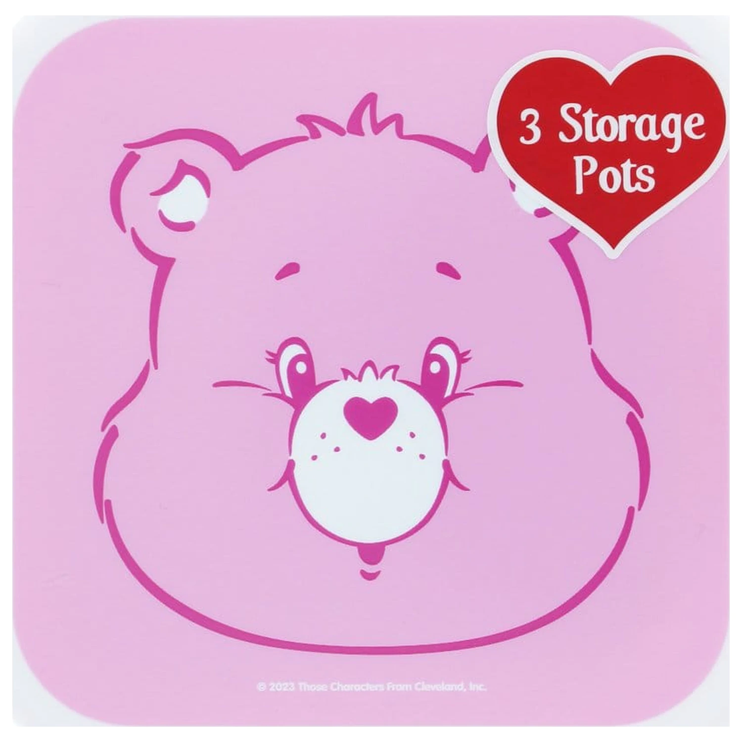 Care Bears sada 3 svačinových krabiček fotografii produktu