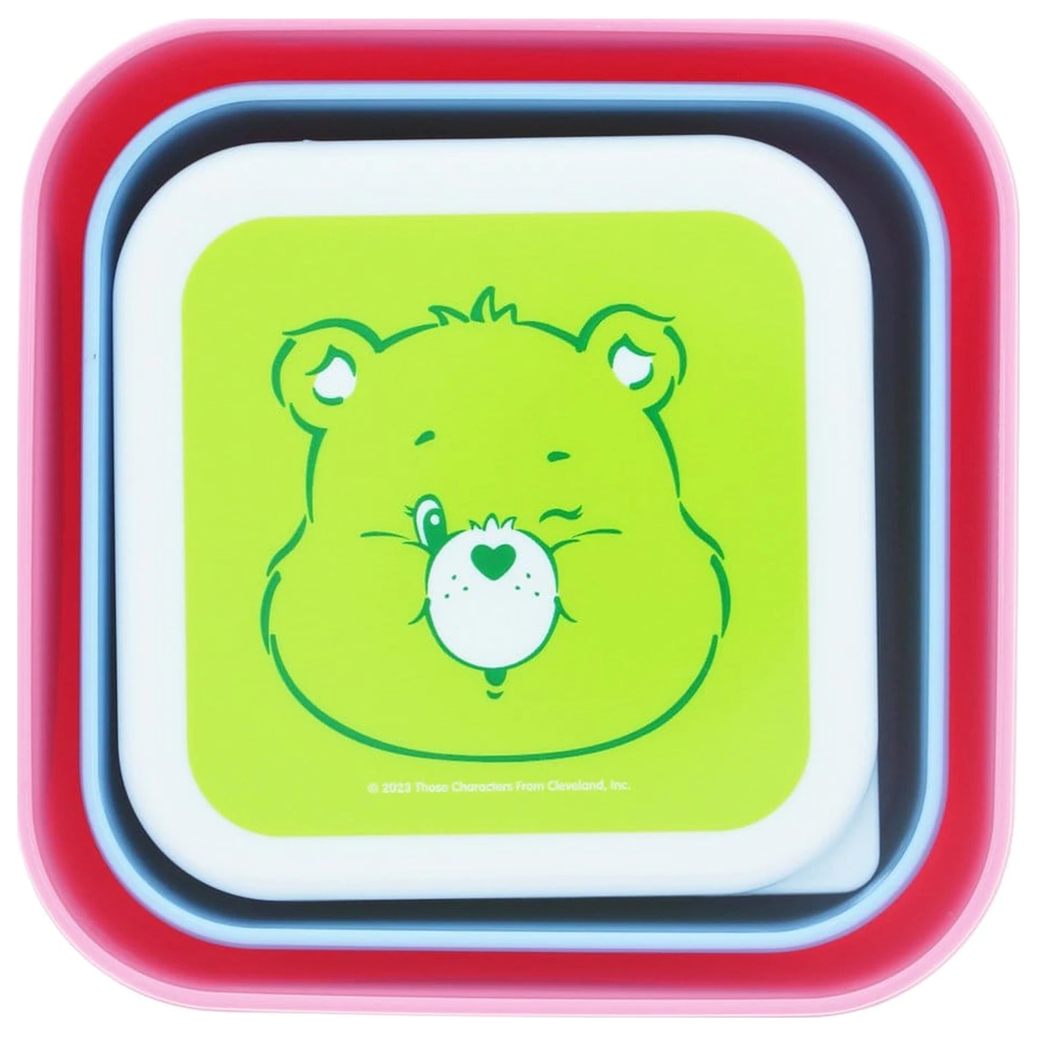 Care Bears sada 3 svačinových krabiček fotografii produktu