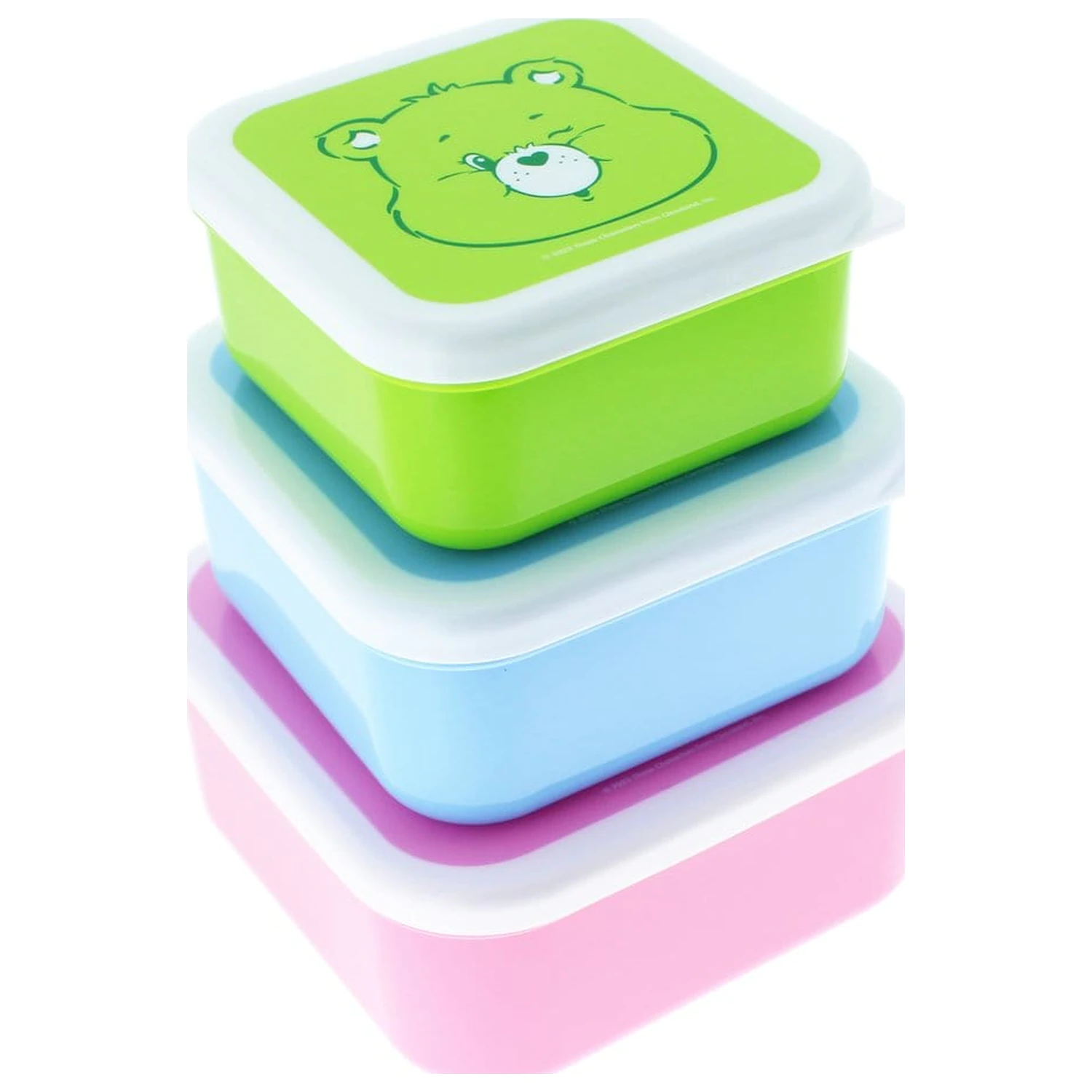 Care Bears sada 3 svačinových krabiček fotografii produktu