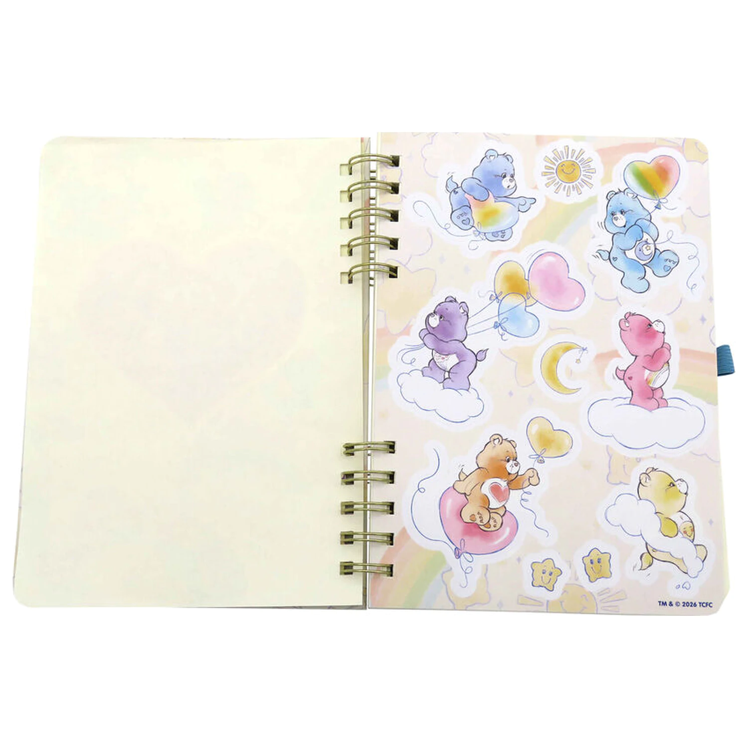 Care Bears A5 zápisník + propiska a samolepky fotografii produktu