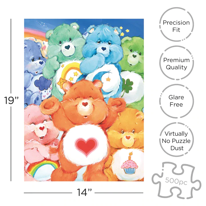 THE CARE BEARS Puzzle (500 dílků) fotografii produktu