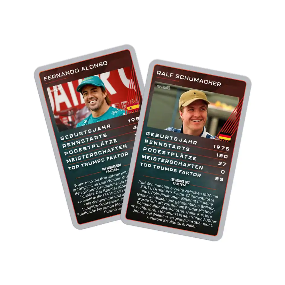 Karetní hra Grand Prix Helden Top Trumps Collectables *Německá verze* fotografii produktu