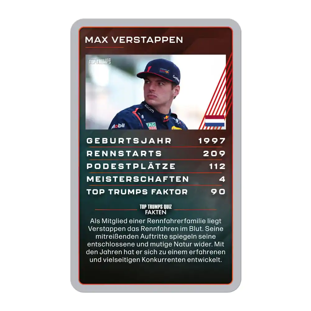 Karetní hra Grand Prix Helden Top Trumps Collectables *Německá verze* fotografii produktu