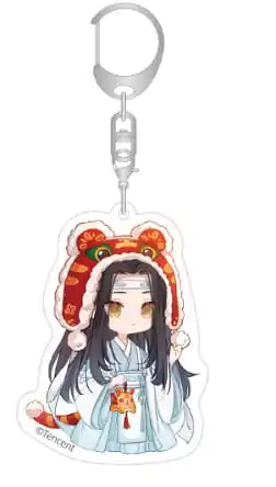 Grandmaster of Demonic Cultivation akrylová klíčenka Lan Wangji Chibi styl 7 cm fotografii produktu