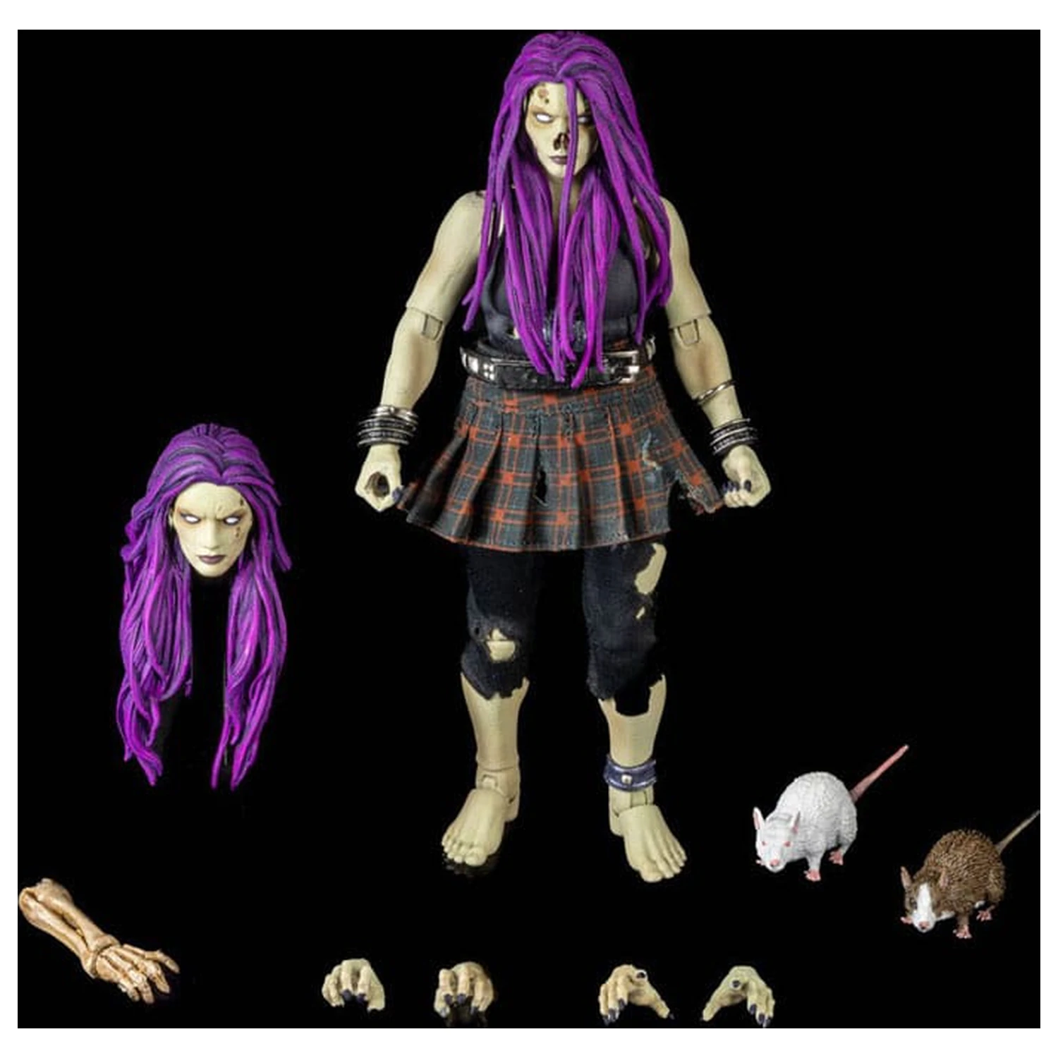 Graveyard Series akční figurka Rocker Zombie fotografii produktu