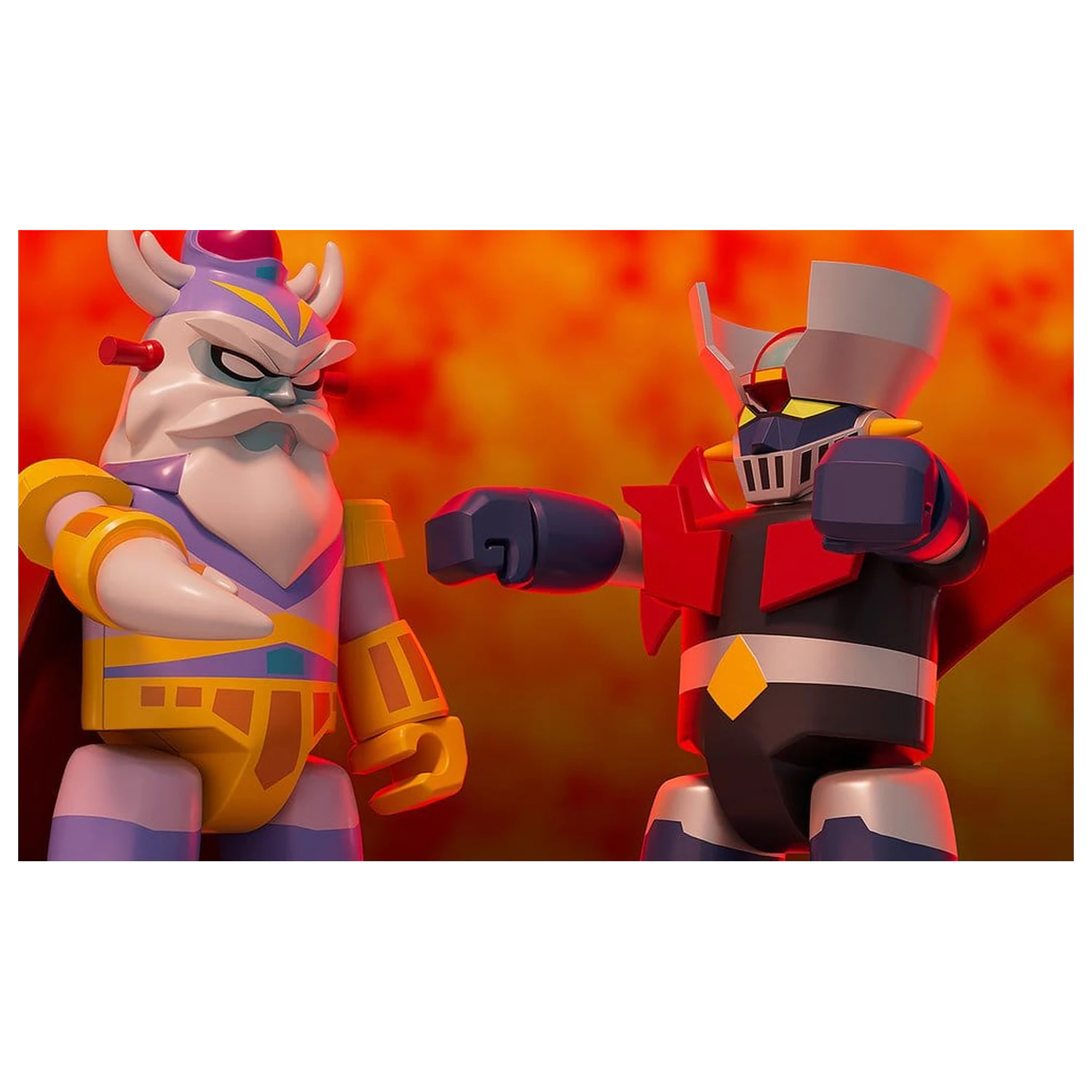 Great Mazinger Brickroid akční figurka Great Marshall of Hell 5 cm fotografii produktu