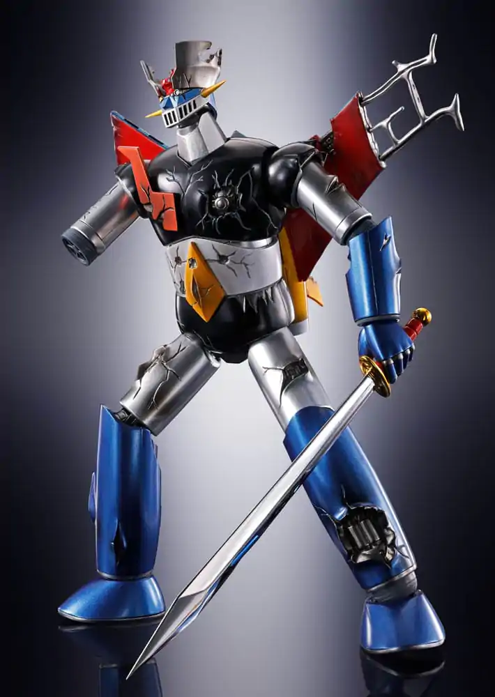 Great Mazinger Soul of Chogokin Diecast akční figurka GX-105D Great Mazinger Z Kakumei Shinka Damage Ver. 17 cm fotografii produktu