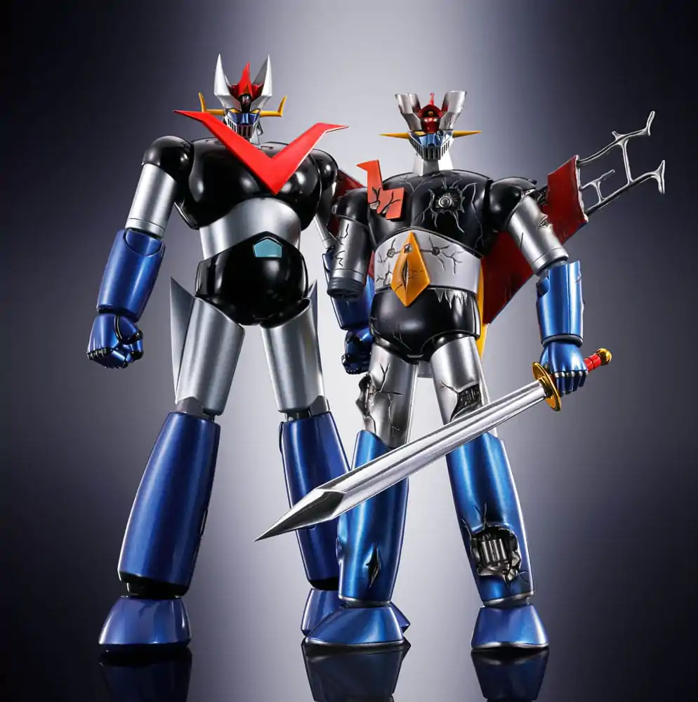 Great Mazinger Soul of Chogokin Diecast akční figurka GX-105D Great Mazinger Z Kakumei Shinka Damage Ver. 17 cm fotografii produktu