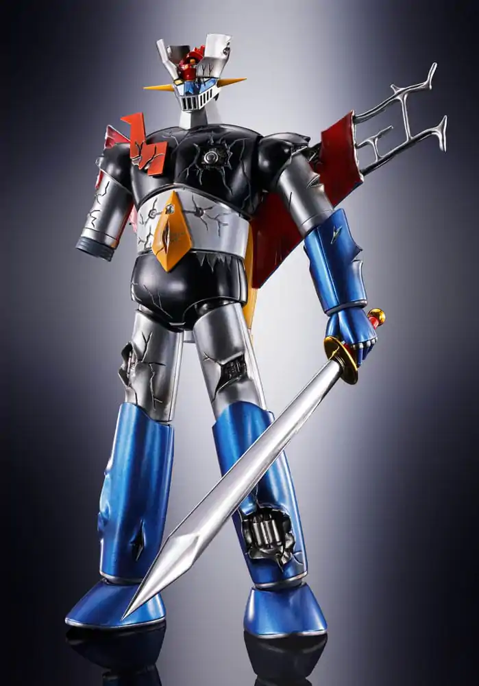 Great Mazinger Soul of Chogokin Diecast akční figurka GX-105D Great Mazinger Z Kakumei Shinka Damage Ver. 17 cm fotografii produktu