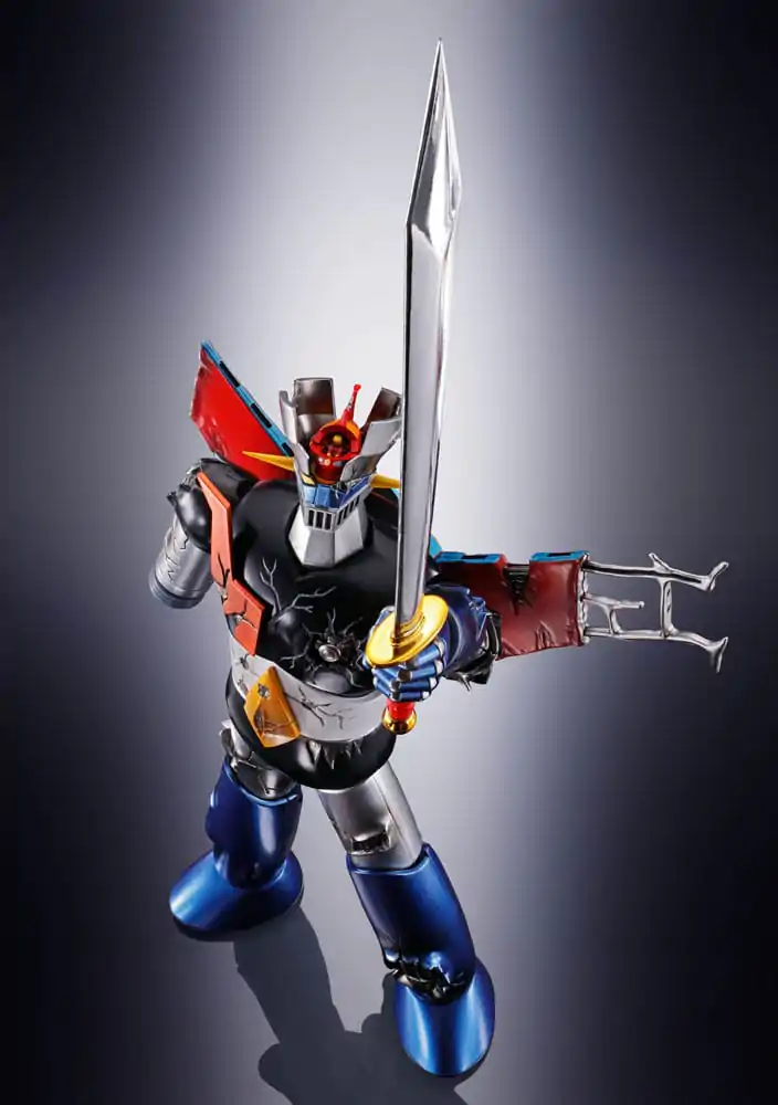 Great Mazinger Soul of Chogokin Diecast akční figurka GX-105D Great Mazinger Z Kakumei Shinka Damage Ver. 17 cm fotografii produktu