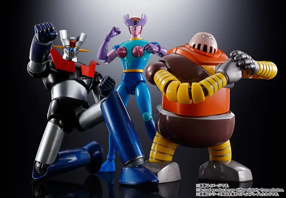 Great Mazinger Z Soul of Chogokin Diecast Akční figurky GX-108 Rhein & GX-11R Dianan A Set 17 cm fotografii produktu