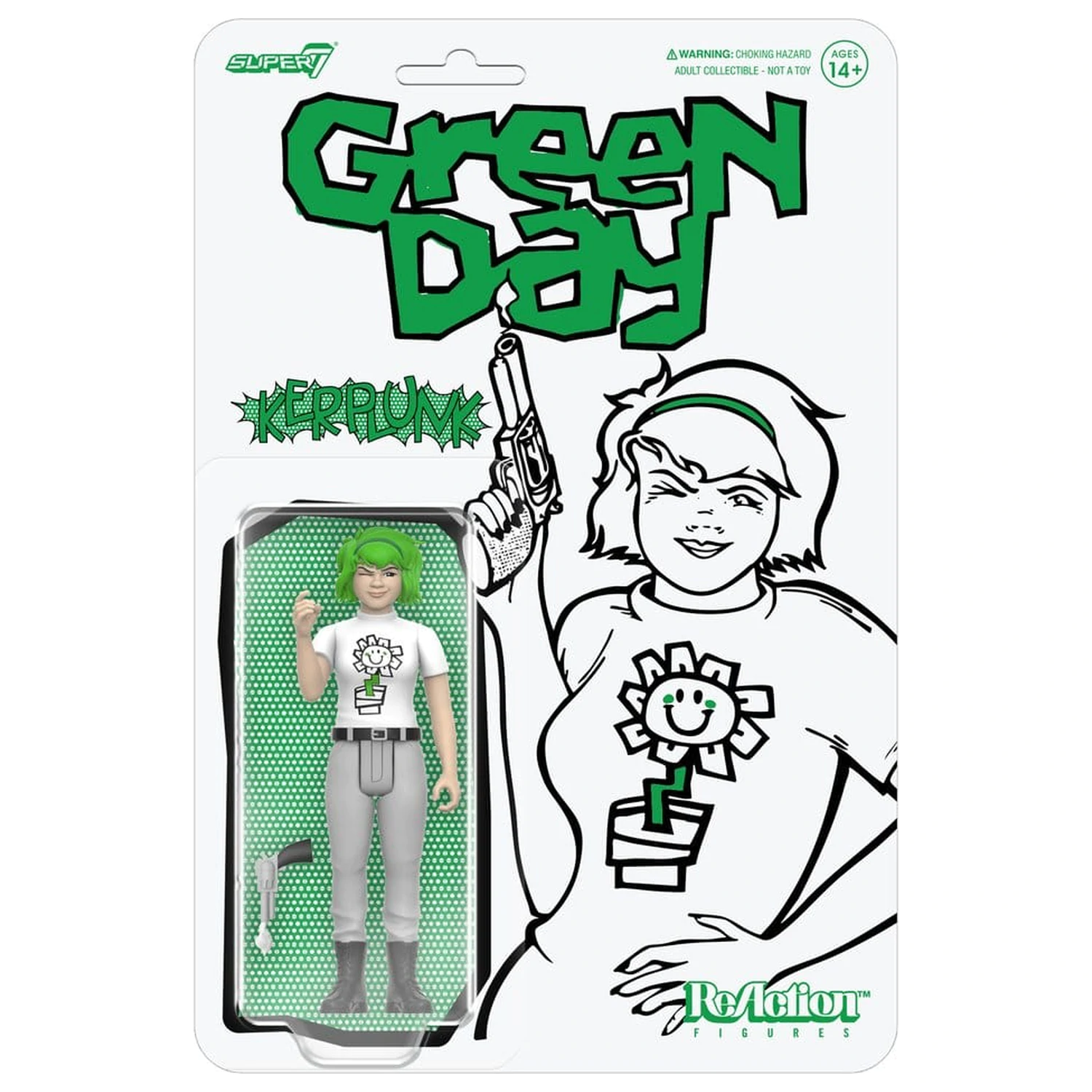 Green Day ReAction Akční figurka Kerplunk Girl fotografii produktu