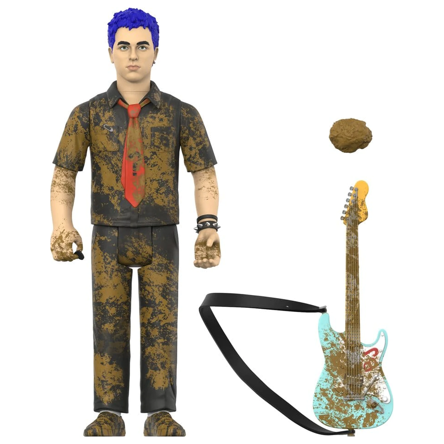 Green Day ReAction akční figurka Wave 01 Billie Joe Armstrong (Mud Fight) fotografii produktu