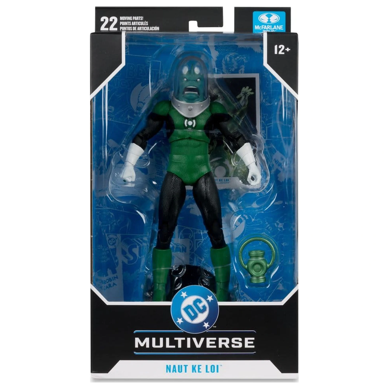 Green Lantern DC Multiverse akční figurka Naut Ke Loi 19 cm fotografii produktu
