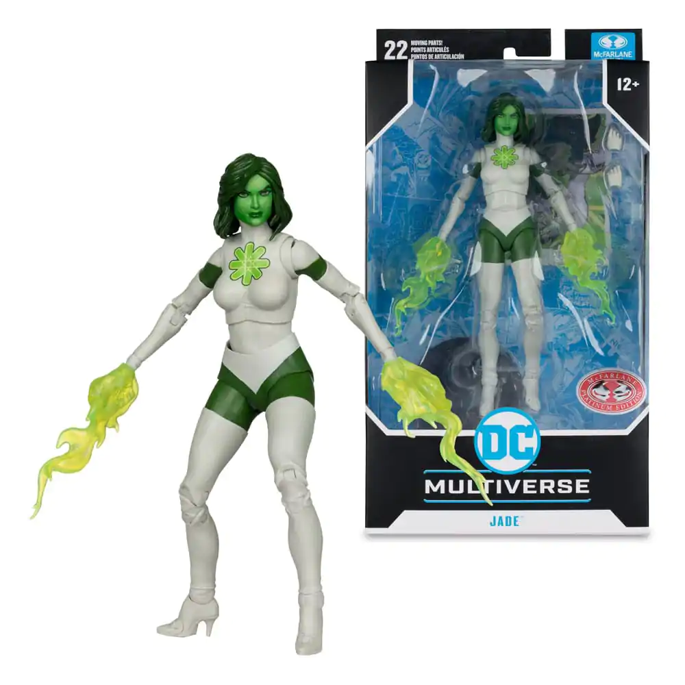 Green Latern Corps DC Multiverse Akční figurka Jade (Red Platinum Edition) 17 cm fotografii produktu