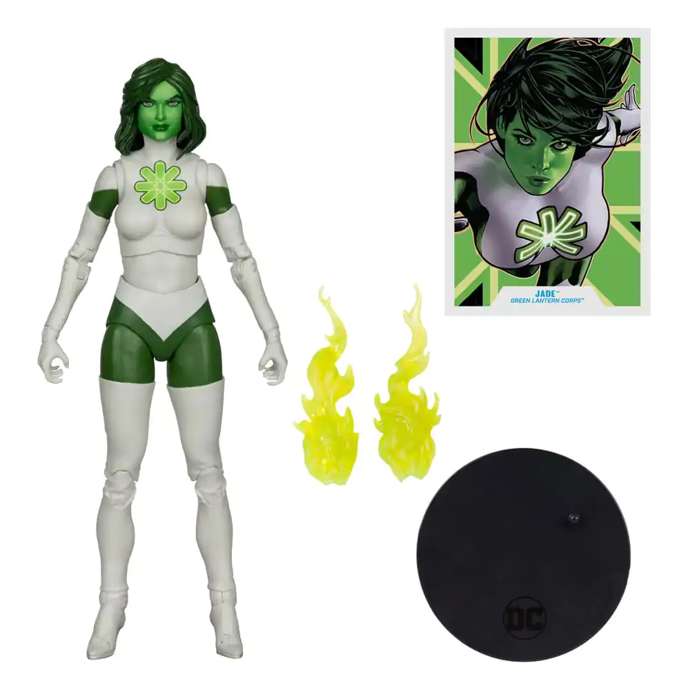 Green Latern Corps DC Multiverse Akční figurka Jade (Red Platinum Edition) 17 cm fotografii produktu