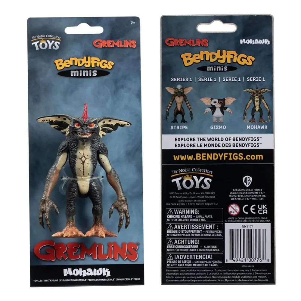 Gremlins Bendyfigs ohebná mini figurka Mohawk 11 cm fotografii produktu