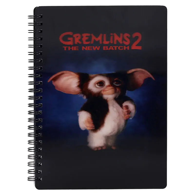 Gremlins Notebook s 3D efektem Gremlins Black fotografii produktu